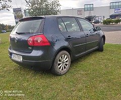 08 VW Golf 1.9 TDi NCT + Tax - Image 4/7