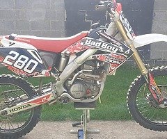 Crf250 twinpipe