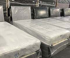 UK manufactured Single Divan Beds Available with mattress&drawers !! Cash On Delivery !!