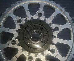 Chain and and sprockets