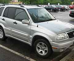 ***WANTED*** Suzuki grand vitara
