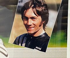 RON HASLAM - JPS Norton Framed Print Isle of Man TT UGP BSB WSB MOTOgp NW200 Joey Dunlop UGP