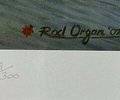 LIMITED EDITION Art Print - Rod Organ "Orange Mobile" Noriyuki Haga Neil Hodgson Joey Dunlop IOM TT - Image 3/5