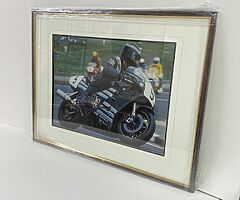 TREVOR NATION - JPS Norton Framed Print Isle of Man TT UGP BSB WSB MOTOgp NW200 Joey Dunlop UGP