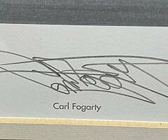 CARL FOGARTY - RAY GOLDSBROUGH LIMITED PRINT - "SUGO JAPAN 1998" ORIGINAL SIGNATURE Isle of Man TT - Image 4/5