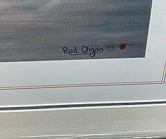 LIMITED ROD ORGAN PRINT "THE BIG GUNS 1967" AGOSTINI MIKE HAILWOOD Isle of Man TT Joey Dunlop