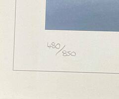 ORIGINAL & LIMITED ROD ORGAN PRINT Clash of the Titans No 480/850 Isle of Man TT BSB WSB Hislop - Image 3/7