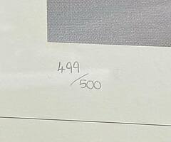 ORIGINAL & LIMITED ROD ORGAN PRINT "REVIN KEVIN"  499/500 Wayne Rainey Isle of Man TT Joey Dunlo - Image 3/4