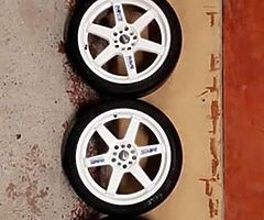 Set of ravs there for sell 3 good tyers one needs changed 350 ono