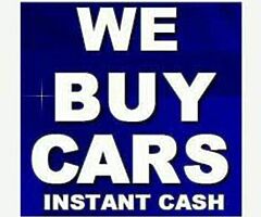 All cars with or without mot and scrap cars bought, cars in the way a quick sale or garden lay ups,