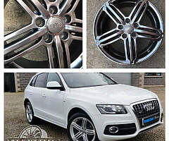 Audi S Line alloy wheels - 5x112