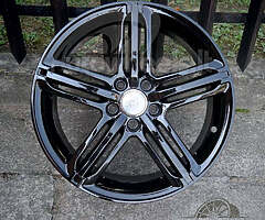 Audi S Line alloy wheels - 5x112