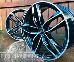 Audi RS6 style alloy weels 5x112