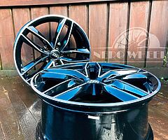 Audi RS6 style alloy weels 5x112 - Image 3/7
