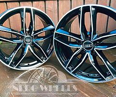 Audi RS6 style alloy weels 5x112 - Image 7/7