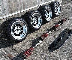 Rota BM8 wheels and E10 coilovers