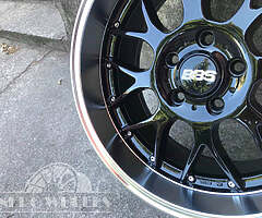 Staggered BBS BM style alloys 5x120