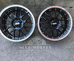 Staggered BBS BM style alloys 5x120 - Image 3/8