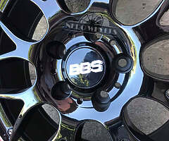 Staggered BBS BM style alloys 5x120 - Image 5/8