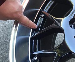 Staggered BBS BM style alloys 5x120 - Image 7/8