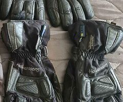 Winter motorcycle gloves