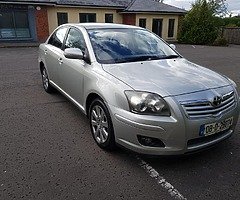 FOR  SALE 
2008 TOYOTA AVENSIS 1.6 STRATA.
