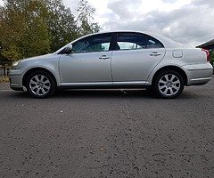 FOR  SALE 
2008 TOYOTA AVENSIS 1.6 STRATA.