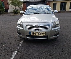 FOR  SALE 
2008 TOYOTA AVENSIS 1.6 STRATA. - Image 4/9