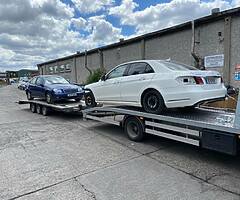Empty Tow truck Dublin -Cork