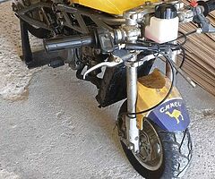 Watercooled mini moto