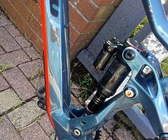 Vitus sommet full suspension downhill bike