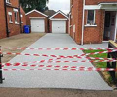 Stunning resin bound surfacing