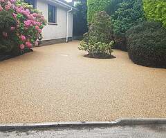 Stunning resin bound surfacing