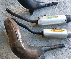 Kx 125 94-98 exhaust 2002 cbr600f end can