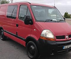 05 Renault master crewcab