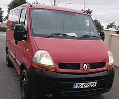 05 Renault master crewcab