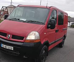 05 Renault master crewcab