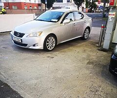 2007 lexus is250 Manual