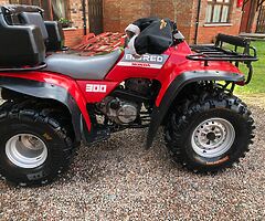 Honda big red 300cc farm
Quad