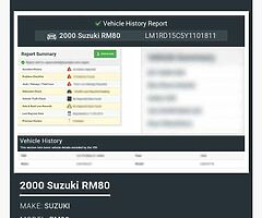 2000 Suzuki RM80 - Image 4/5