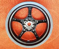 yamaha aerox rear wheel rim new old stock