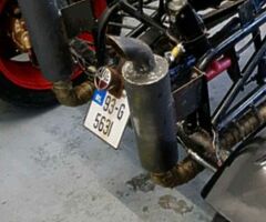 Kawasaki 750cc vulcan trike