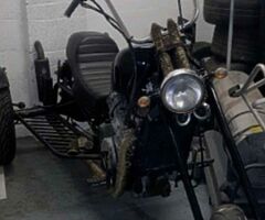 Kawasaki 750cc vulcan trike