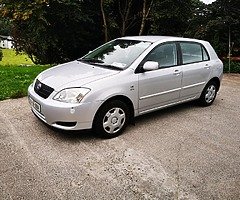 Tayota corolla 1.4 vvti Manual, petrol