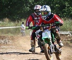 125 fully geared pit bike