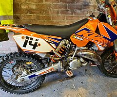 Ktm 125 2 stroke