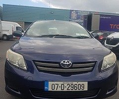 Toyota corolla 1.4 diesel 2007