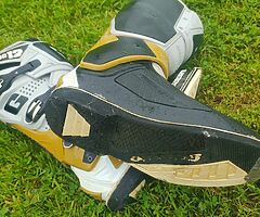 Gaerne SG12 MX Motocross Boots EU44 Uk9 no alpinestar