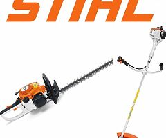STIHL Strimmer + Hedge Cutter