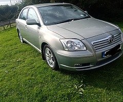 Toyota avensis 1.8 t3x petrol vvti 2006 only 1 owner nctd and taxed clean car inside and outside